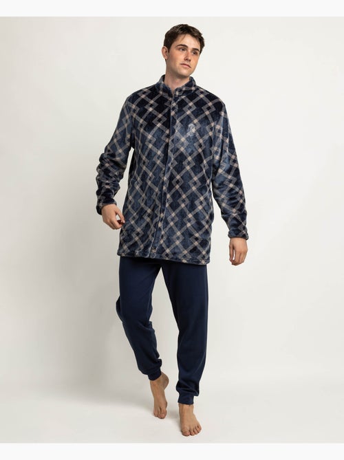 Peignoir chaud à manches longues pour homme ADMAS CLASSIC Frostline - Kiabi Peignoir chaud à manches longues pour homme ADMAS CLASSIC Frostline - Kiabi