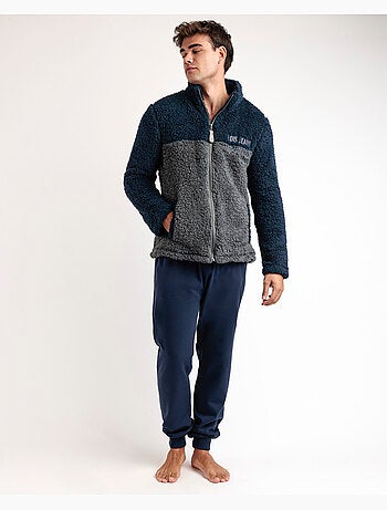 Peignoir chaud à manches longues pour homme LOIS