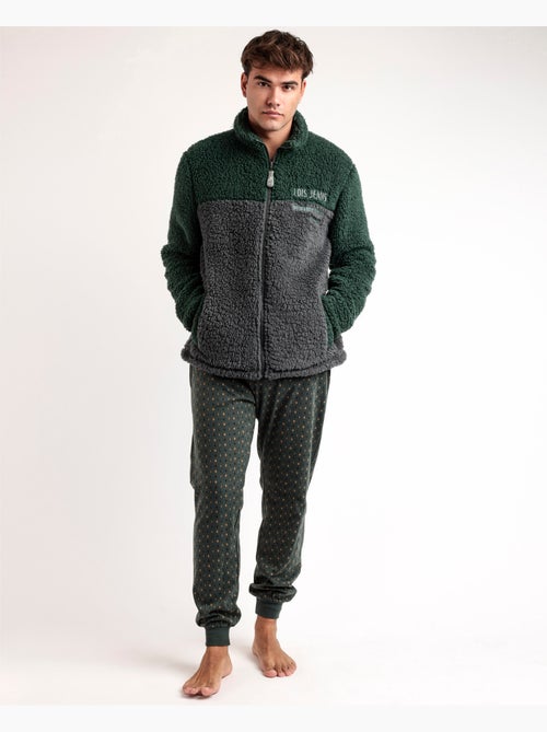 Peignoir chaud à manches longues pour homme LOIS - Kiabi Peignoir chaud à manches longues pour homme LOIS - Kiabi