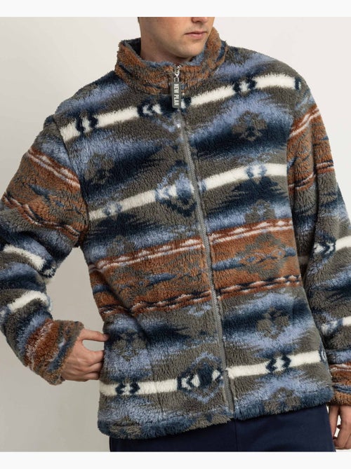 Peignoir chaud à manches longues pour homme NEW PLAN - Kiabi Peignoir chaud à manches longues pour homme NEW PLAN - Kiabi