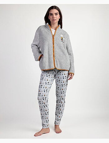Peignoir chaud à manches longues Snoopy & Friends pour femme PEANUTS