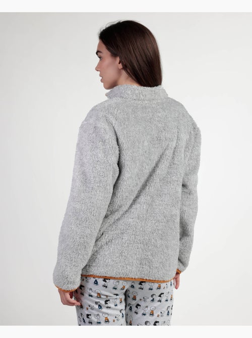 Peignoir chaud à manches longues Snoopy & Friends pour femme PEANUTS - Kiabi Peignoir chaud à manches longues Snoopy & Friends pour femme PEANUTS - Kiabi