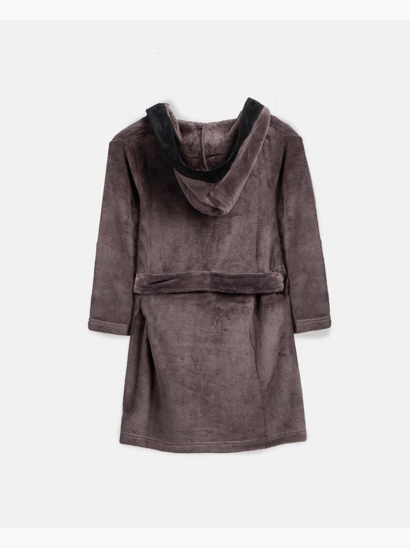 Peignoir chaud à manches longues Star Wars pour garçon Gris - Kiabi