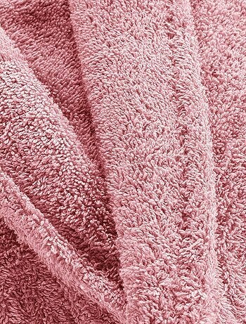 Peignoir col châle éponge Tendresse blanc