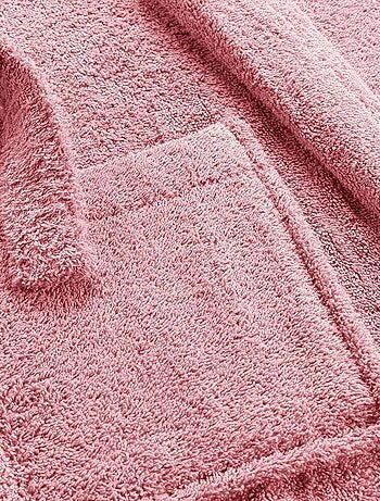 Peignoir col châle éponge Tendresse blanc