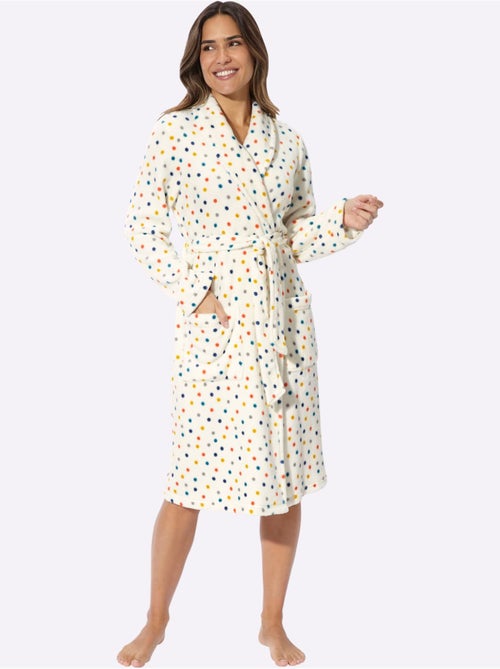 Peignoir Col Châle Mode - Taille Standard - Moda Vilona - Kiabi Peignoir Col Châle Mode - Taille Standard - Moda Vilona - Kiabi