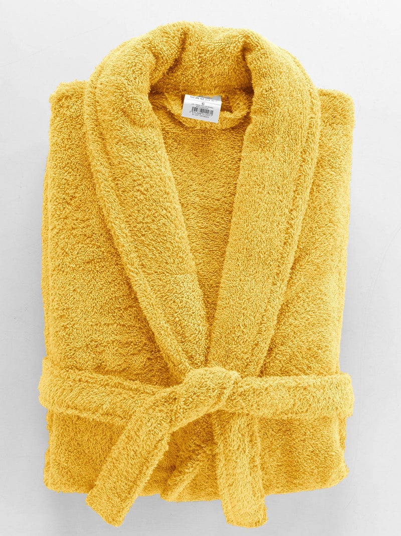 Peignoir Col Chale Tendresse blanc Blanc - Kiabi