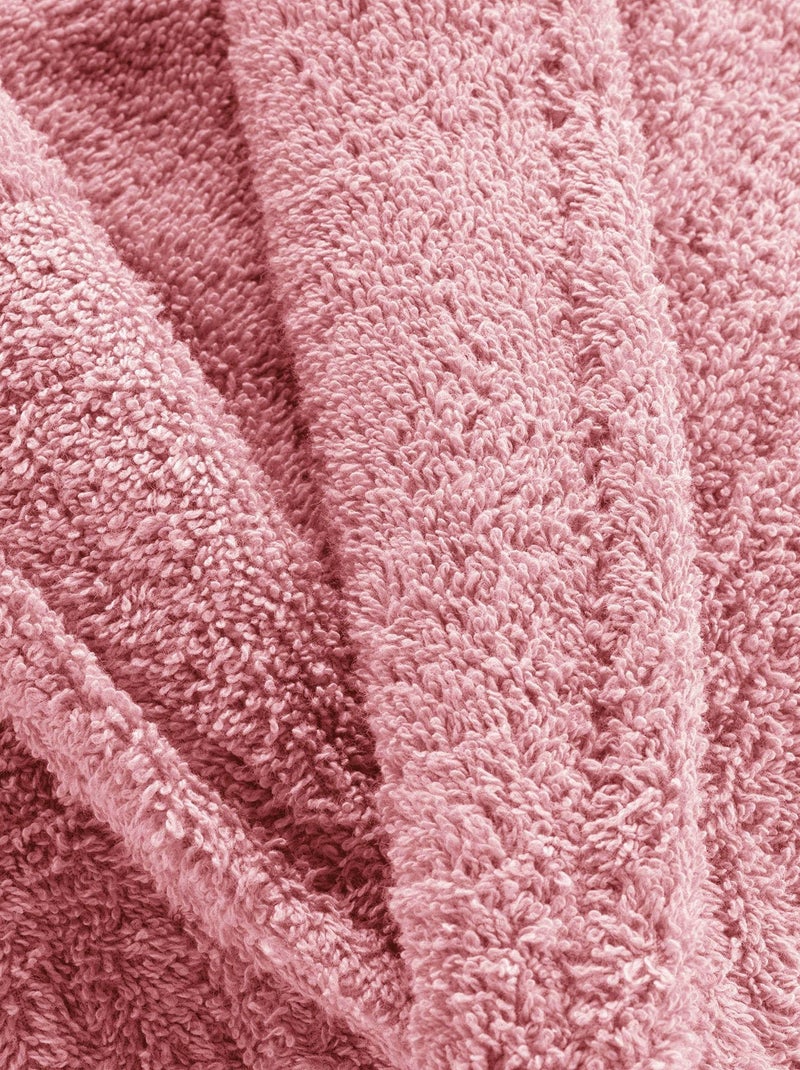 Peignoir Col Chale Tendresse bois de rose Rose - Kiabi