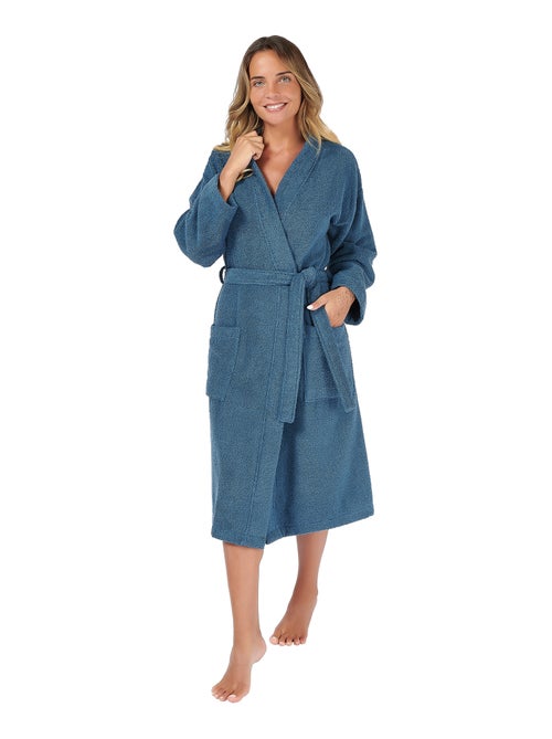 Peignoir col kimono EFFICIENCE PURE Col kimono - Kiabi