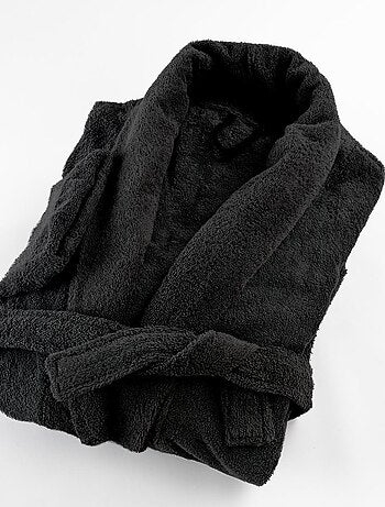 Peignoir coton éponge col chale éponge PREMIUM
