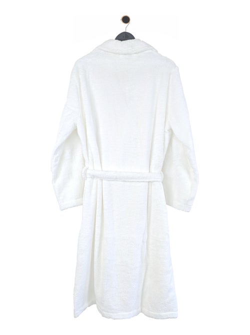 Peignoir coton ROYAL CRESENT col châle - Kiabi