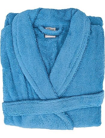 Peignoir coton ROYAL CRESENT col châle