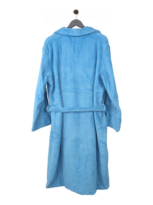 Peignoir coton ROYAL CRESENT col châle - Kiabi