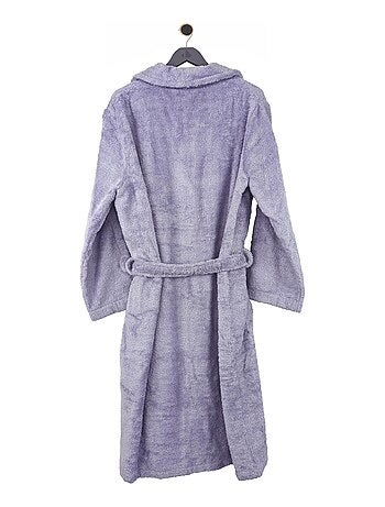 Peignoir coton ROYAL CRESENT col châle