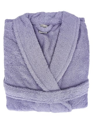 Peignoir coton ROYAL CRESENT col châle