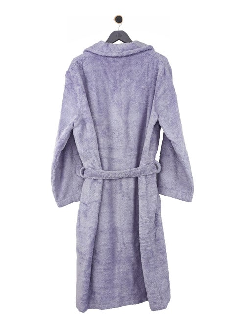 Peignoir coton ROYAL CRESENT col châle - Kiabi