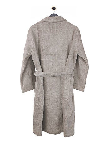 Peignoir coton ROYAL CRESENT col châle