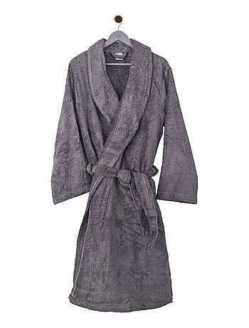 Peignoir coton ROYAL CRESENT col châle