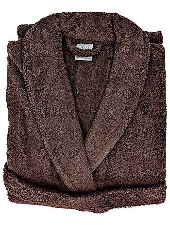 Peignoir coton ROYAL CRESENT col châle