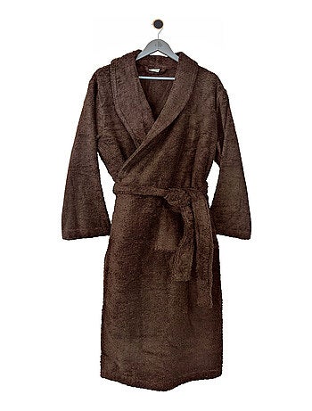 Peignoir coton ROYAL CRESENT col châle