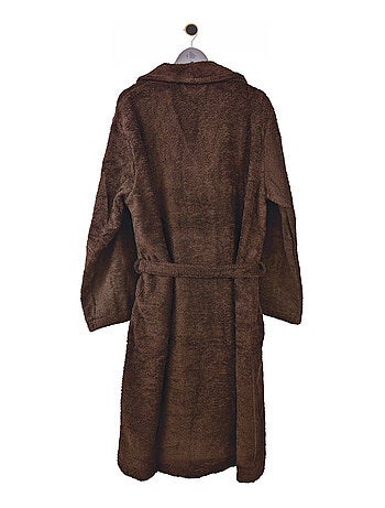 Peignoir coton ROYAL CRESENT col châle