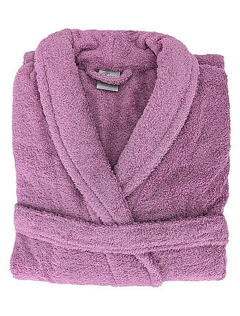 Peignoir coton ROYAL CRESENT col châle
