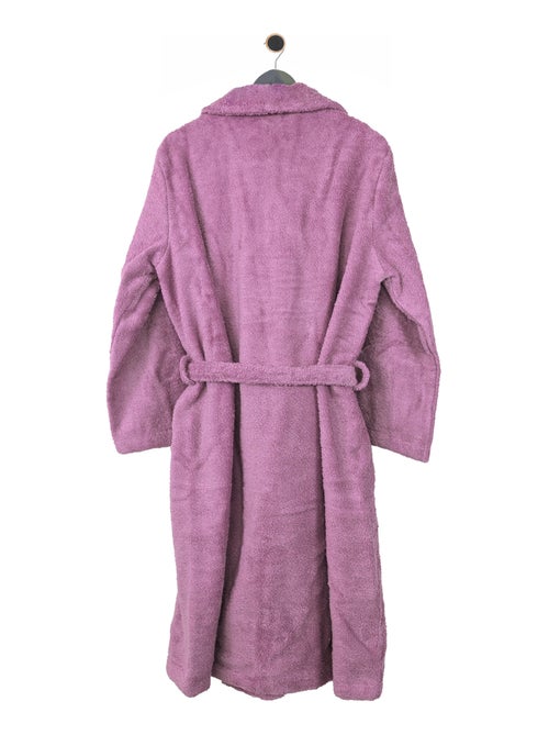 Peignoir coton ROYAL CRESENT col châle - Kiabi
