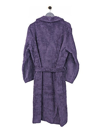 Peignoir coton ROYAL CRESENT col châle