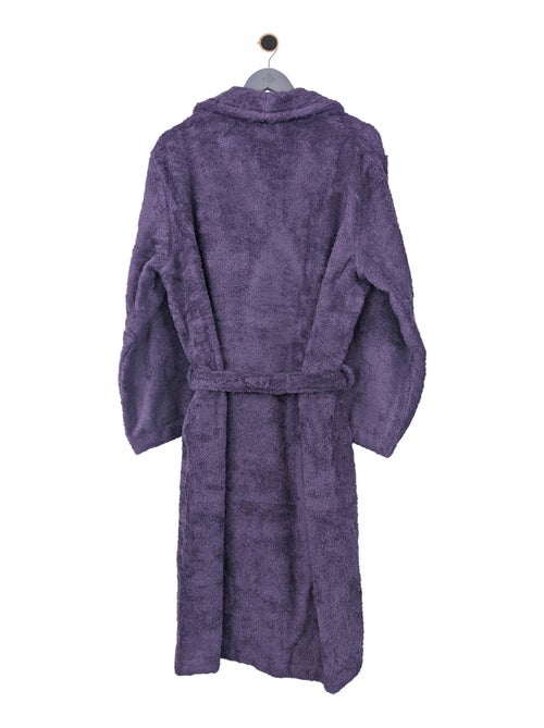 Peignoir coton ROYAL CRESENT col châle - Kiabi