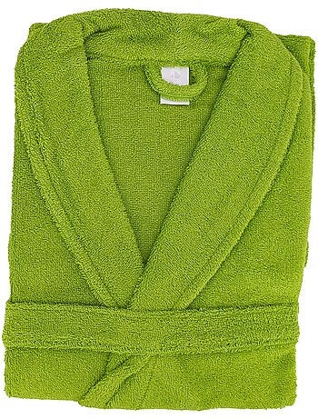 Peignoir de bain ALPHA col châle
