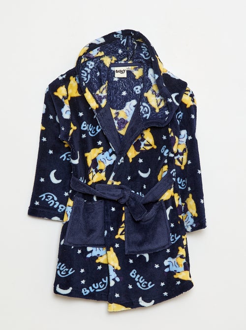 Peignoir de bain 'Bluey' avec ceinture - Kiabi