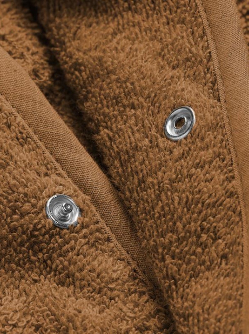 Peignoir de bain caramel (1-2 ans) Marron - Kiabi