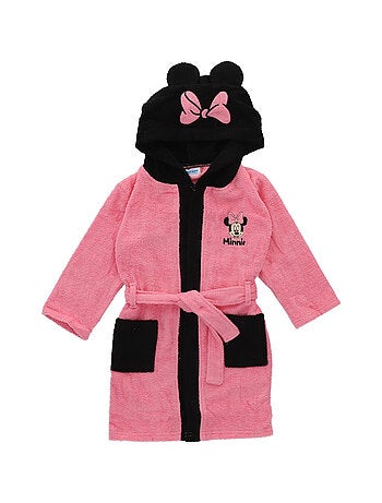 Peignoir de bain Disney Minnie nœud - 100% Polyester