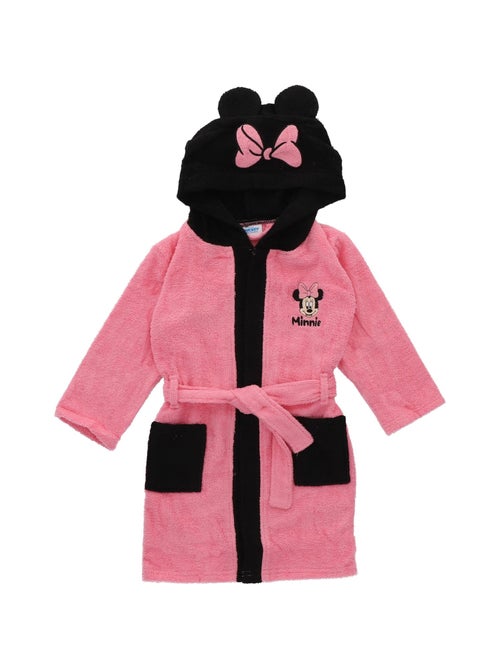 Peignoir de bain Disney Minnie nœud - 100% Polyester - Kiabi