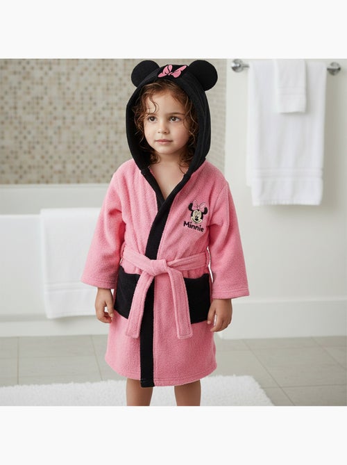 Peignoir de bain Disney Minnie nœud - 100% Polyester - Kiabi