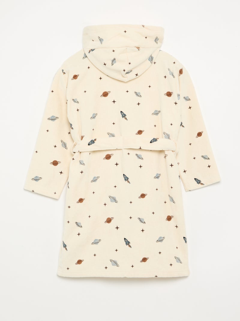 Peignoir de bain enfant Beige - Kiabi