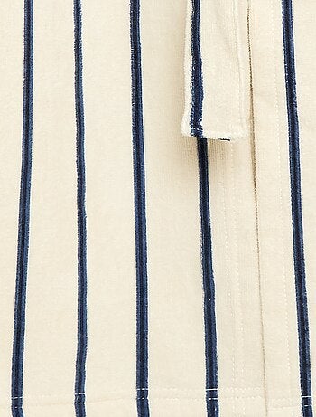 Peignoir de bain éponge en coton