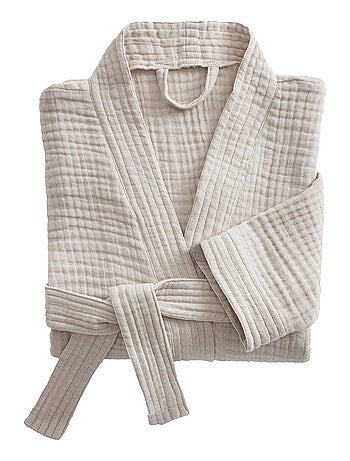 Peignoir de bain S/M ou L/XL Gaze de Coton