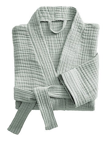 Peignoir de bain S/M ou L/XL Gaze de Coton