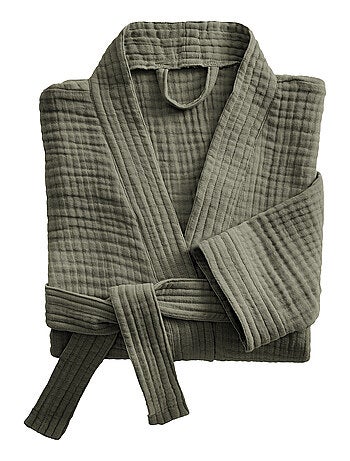 Peignoir de bain S/M ou L/XL Gaze de Coton