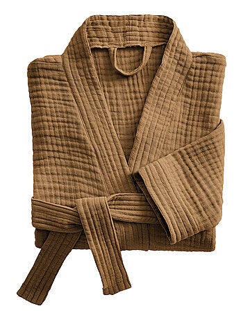 Peignoir de bain S/M ou L/XL Gaze de Coton