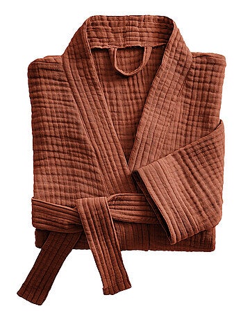 Peignoir de bain S/M ou L/XL Gaze de Coton