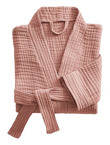 Peignoir de bain S/M ou L/XL Gaze de Coton