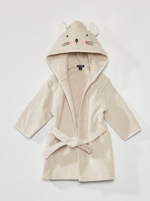 Peignoir de bain 'souris' - Kiabi