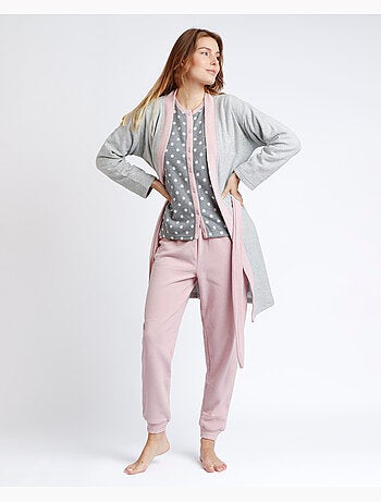 Peignoir de nuit à manches longues pour femme ADMAS