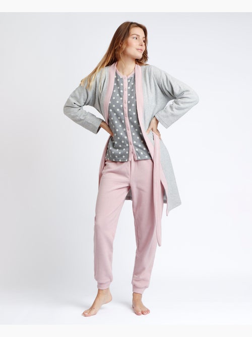 Peignoir de nuit à manches longues pour femme ADMAS - Kiabi Peignoir de nuit à manches longues pour femme ADMAS - Kiabi