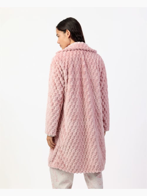 Peignoir de nuit doux et chaud à manches longues pour femme ADMAS CLASSIC - Kiabi Peignoir de nuit doux et chaud à manches longues pour femme ADMAS CLASSIC - Kiabi