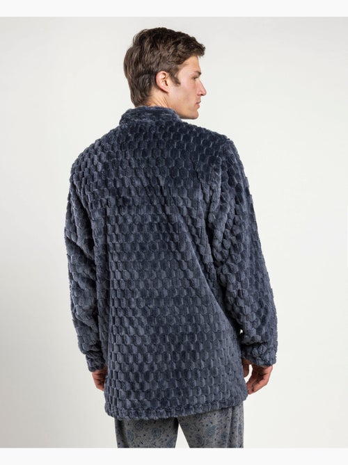 Peignoir de salon chaud à manches longues pour homme ANTONIO MIRO - Kiabi Peignoir de salon chaud à manches longues pour homme ANTONIO MIRO - Kiabi