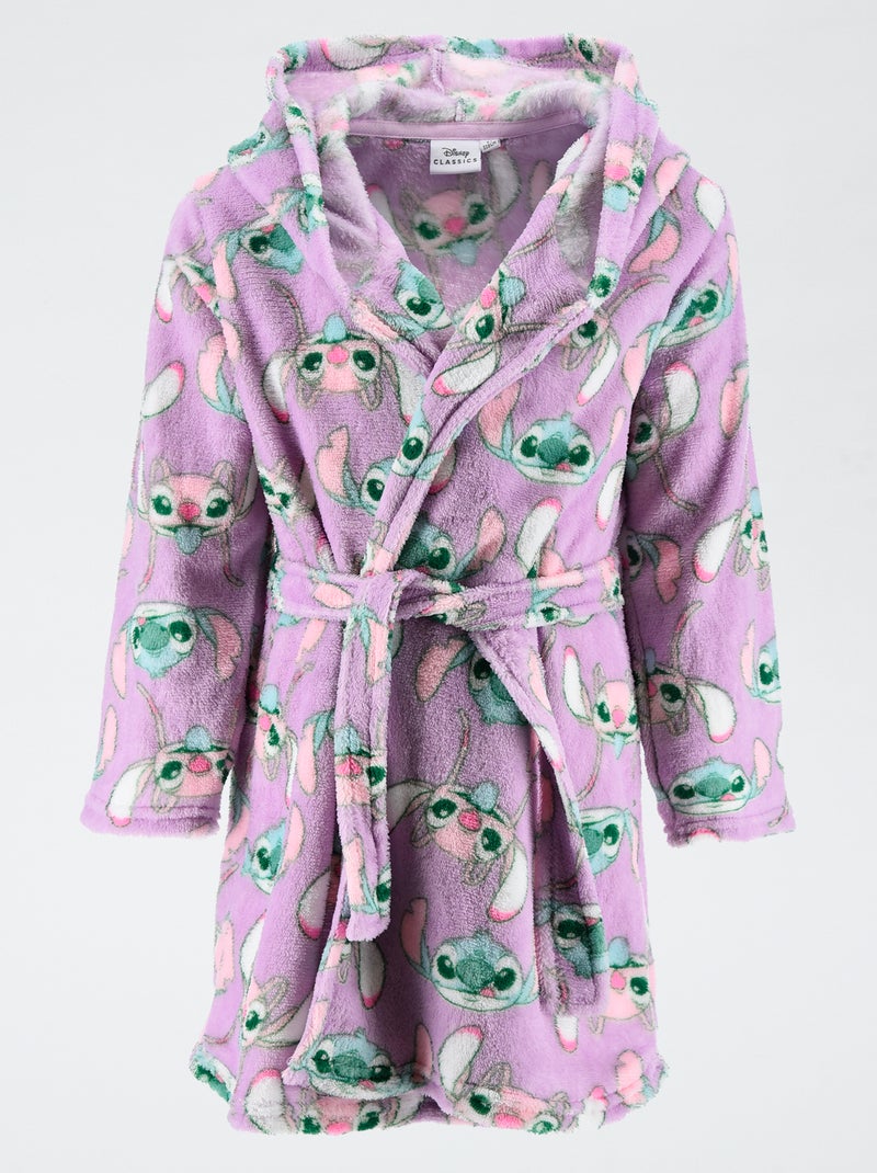Peignoir doux 'Disney' 'Stitch' en polaire Bleu Fille