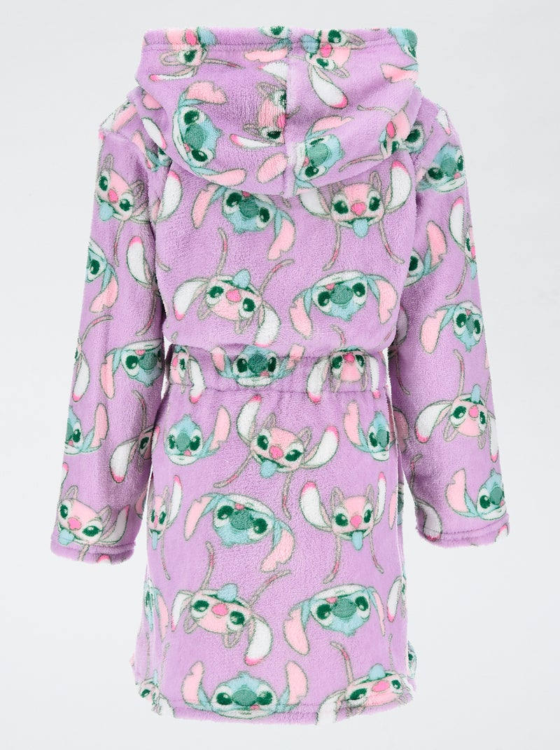 Peignoir doux 'Disney' 'Stitch' en polaire Bleu - Kiabi
